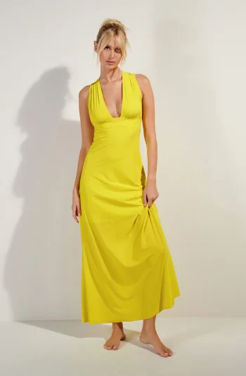 Robe Reena - Jaune